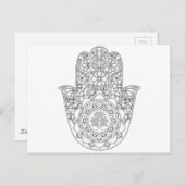 ハムサ ツリー オブ ライフ ポストカード (正面/裏面)