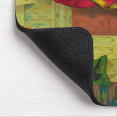 ハムザとダマヤンティby Raja Ravi Varma マウスパッド (コーナー)