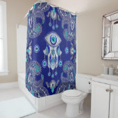 ハムザハンドイブライトアイアムレットオーナメント シャワーカーテン (インサイチュ)