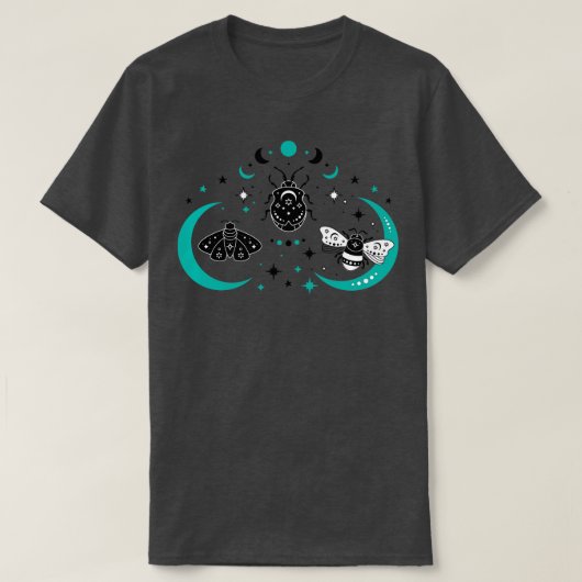 ハムシの昆虫 Tシャツ (デザイン正面)