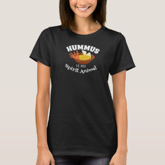 ハムスは私の精神動物 ヴィーガン 菜食主義者 フード Tシャツ