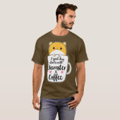 ハムスターおもしろいコーヒーマグHamster恋人のギフト Tシャツ (正面フル)