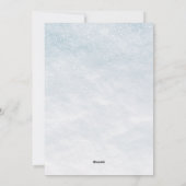 ハムスターおもしろいメリークリスマスツリー雪のホリデーパーティー シーズンカード (裏面)