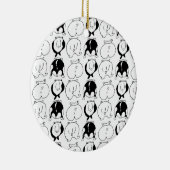 ハムスターお尻パターン セラミックオーナメント (右)