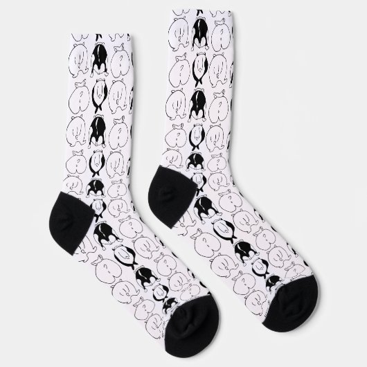 ハムスターお尻パターン ソックス (右)