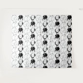 ハムスターお尻パターン タペストリー (正面(横))