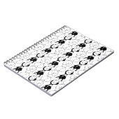 ハムスターお尻パターン ノートブック (左側)