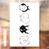 ハムスターお尻 ウィンドウサイン (シート2)