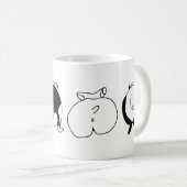 ハムスターお尻 コーヒーマグカップ (正面右)