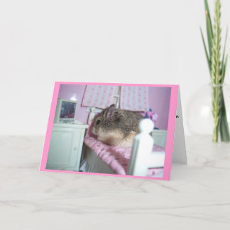 ハムスターが元気になる カード