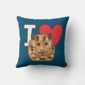 ハムスターが大好き クッション (裏面)