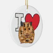 ハムスターが大好き セラミックオーナメント (右)