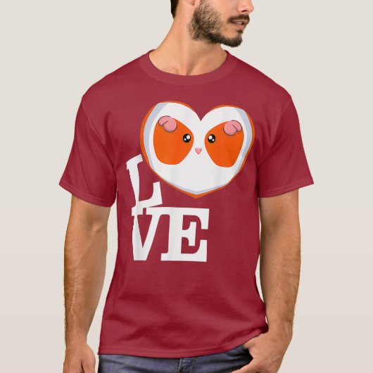 ハムスターが大好き Tシャツ (正面)
