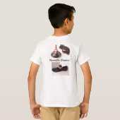 ハムスターが好き!!! Tシャツ (裏面フル)