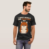 ハムスターが本当に好きなの かわいい幼児が好きなのよ Tシャツ (正面フル)