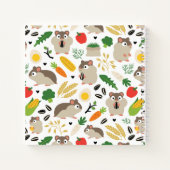 ハムスターとその菓子 ノートブック (裏面)