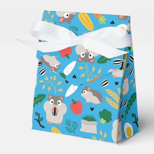 ハムスターとその菓子 フェイバーボックス (正面サイド)