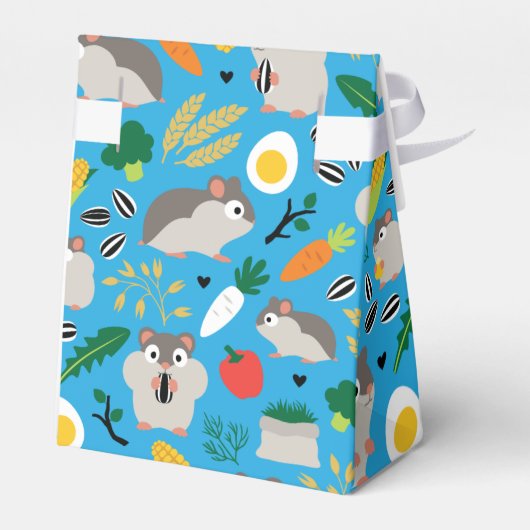 ハムスターとその菓子 フェイバーボックス (裏面サイド)