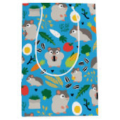 ハムスターとその菓子 ミディアムペーパーバッグ (正面)