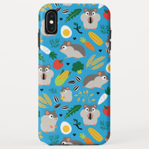 ハムスターとその菓子 iPhone XS MAXケース