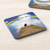 ハムスターのための虹橋記念の詩 コースター (左側)