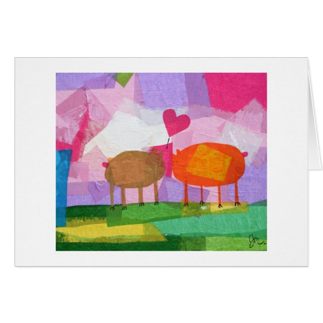 ハムスターのキス (正面横)