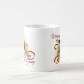 ハムスターのクリスマスのマグ コーヒーマグカップ (中央)
