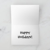 ハムスターのクリスマスカード シーズンカード (内部)