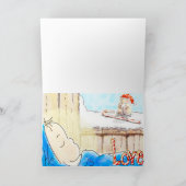 ハムスターのクリスマスカード シーズンカード (内部)