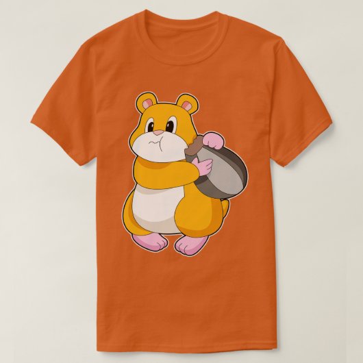 ハムスターのクルミ Tシャツ (デザイン正面)