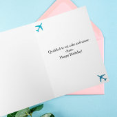 ハムスターのパイロット誕生日グッズ エアープレーン 航空ファン カード