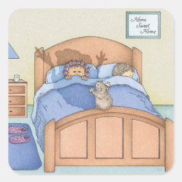 ハムスターの影 スクエアシール