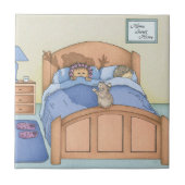 ハムスターの影 タイル (正面)