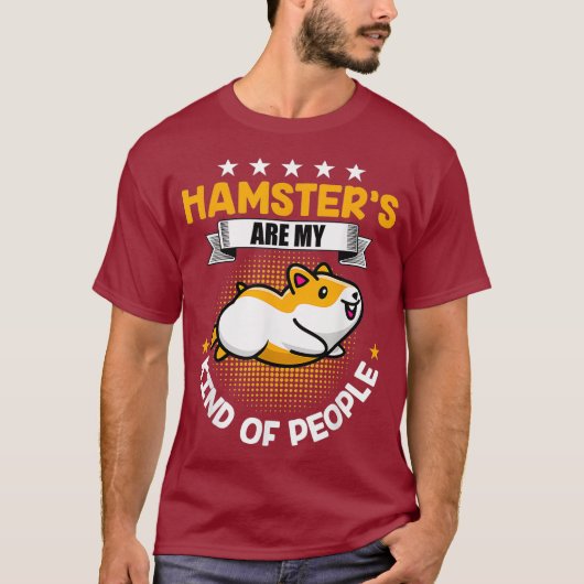 ハムスターの恋人への贈り物 Tシャツ (正面)