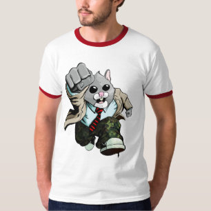 ハムスターの激怒の信号器 Tシャツ