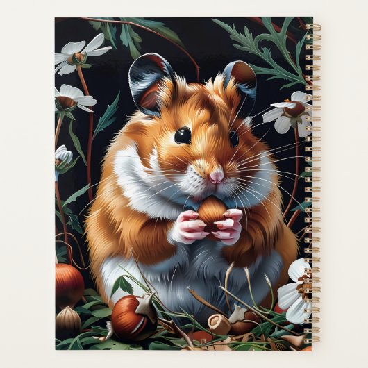 ハムスターの秋の宴 プランナー手帳 (裏面)