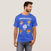 ハムスターの種類 ギフト ハムスターラバー ハムスター Tシャツ (正面フル)