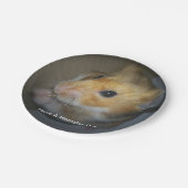 ハムスターの紙皿 ペーパープレート (アングル)