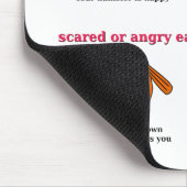 ハムスターの言語 マウスパッド (コーナー)