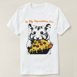 ハムスターの食べ物愛好家 Tシャツ