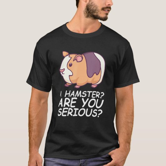 ハムスターは君が本気だ Tシャツ (正面)