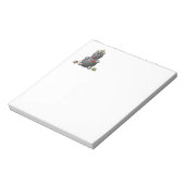 ハムスターをかわいいカバ ノートパッド (回転)