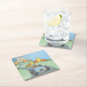 ハムスターウィークエークエア紙コースター スクエアペーパーコースター (インサイチュ)