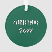 ハムスターオンロータスブドフラワー オーナメント (裏面)