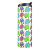 ハムスターカラフルお尻パターン タンブラー (回転左)