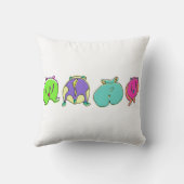 ハムスターカラフルお尻 クッション (裏面)