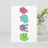 ハムスターカラフルお尻 シーズンカード (スタンド正面)