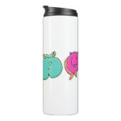 ハムスターカラフルお尻 タンブラー (回転右)