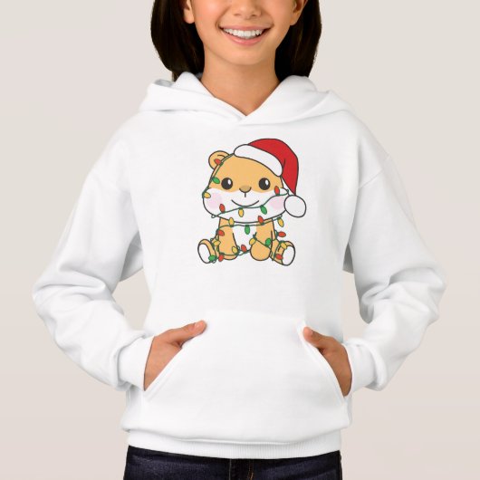 ハムスタークリスマスウィンターアニマルズホリデーハムスター (正面)