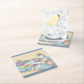 ハムスターゲーム スクエアペーパーコースター (インサイチュ)